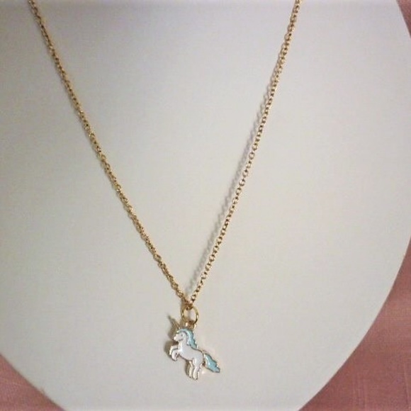 SALE 🌻3/$15 Magical Unicorn dainty Necklace - Picture 3 of 3